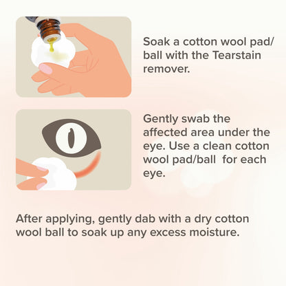 Beaphar Tear Stain Remover Liquid for Cats & Dogs 50ml
