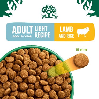 James Wellbeloved Light Adult Lamb & Rice Dry Dog Food 12.5kg