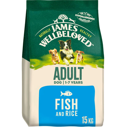 James Wellbeloved Adult Fish & Rice Dry Dog Food