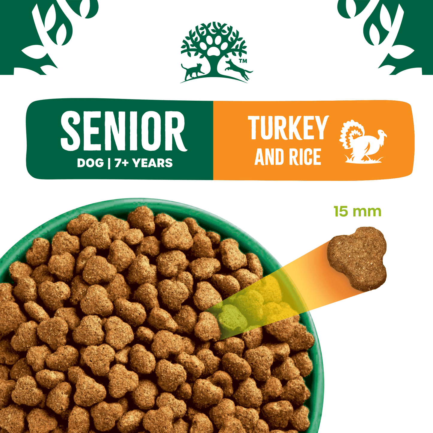 James Wellbeloved Senior Turkey & Rice Dry Dog Food