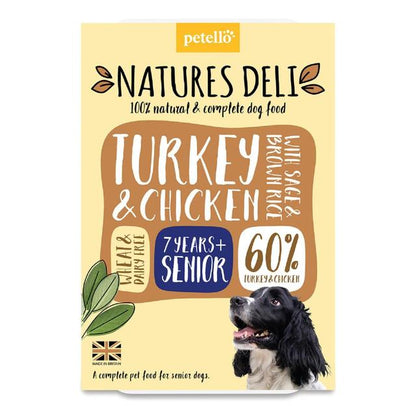 Natures Deli Senior Chicken & Turkey 400g