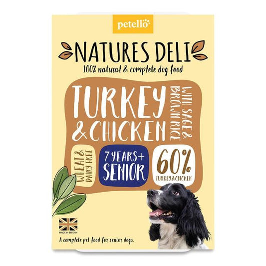 Natures Deli Senior Chicken & Turkey 400g
