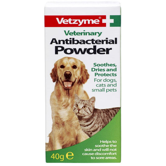 Vetzyme Antibacterial Powder 40g