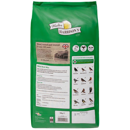 Walter Harrison's Wild Bird Mix Bird Food 20kg