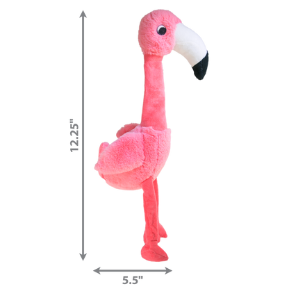 KONG Shakers Honkers Flamingo Dog Toy Small