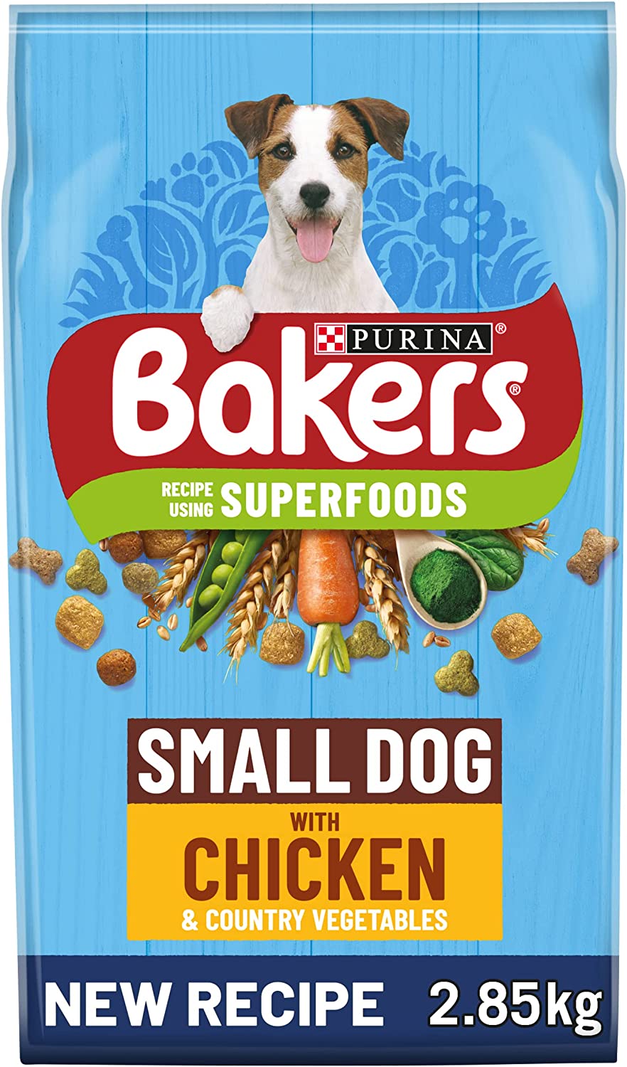 Bakers Adult Small Dog Chicken with Vegetables Dry Dog Food