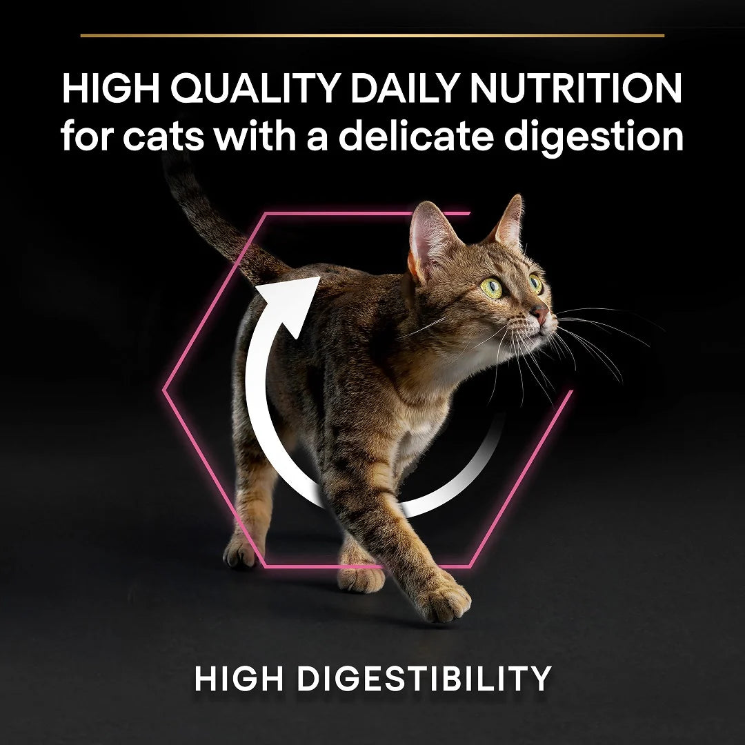 Pro Plan Adult Delicate Digestion Turkey Dry Cat Food 3kg