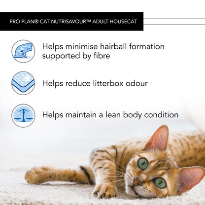 Pro Plan Adult Housecat Nutri Savour Salmon in Gravy Wet Cat Food
