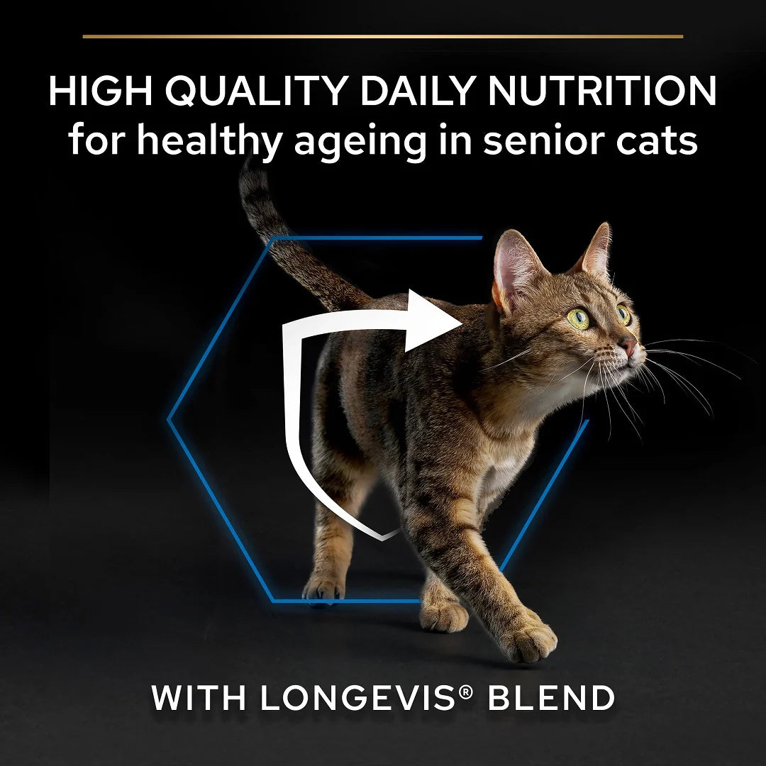 Pro Plan Adult 7+ Longevis Salmon Dry Cat Food 3kg