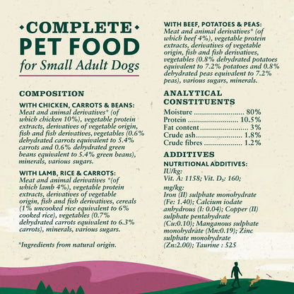 Winalot Adult Small Dog Mixed in Jelly (Chicken, Lamb, Beef) Wet Dog Food 12 x 100g