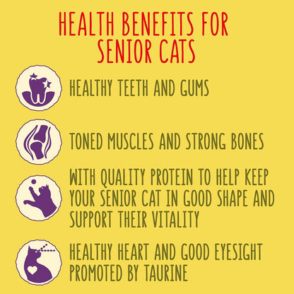 Go Cat Crunchy and Tender Senior Chicken Dry Cat Food 800g