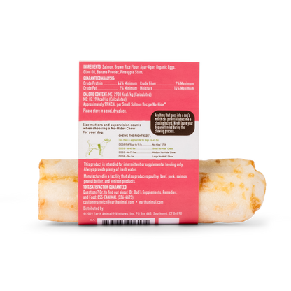 Earth Animal Salmon No Hide Chews Small Dog Treats 34g