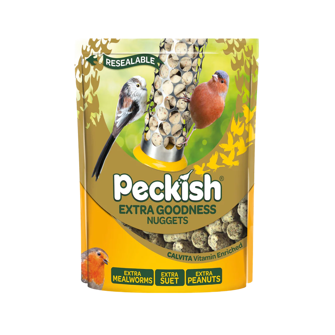 Peckish Extra Goodness Nuggets 2kg (100 in packs)