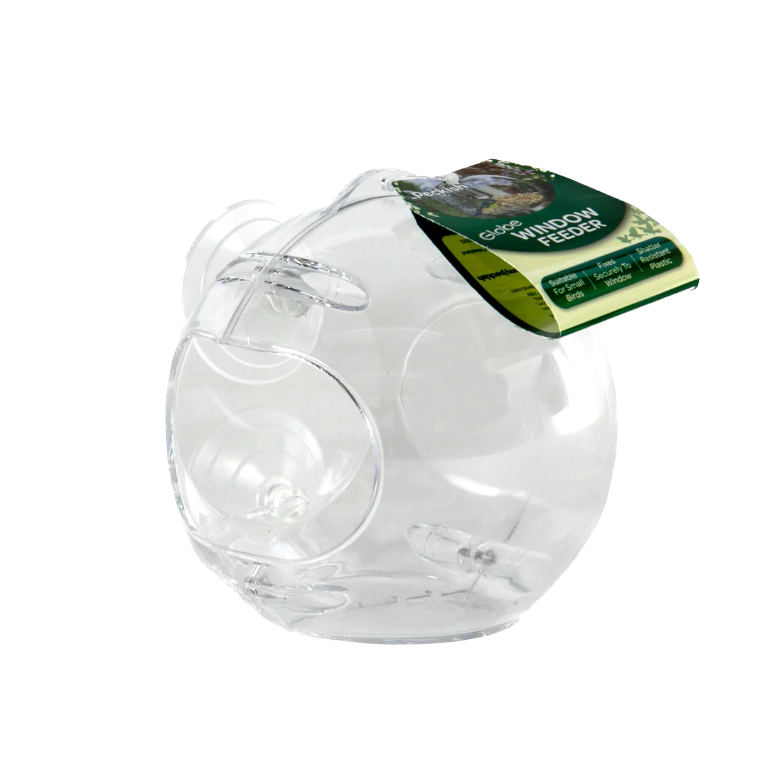 Peckish Globe Window Feeder