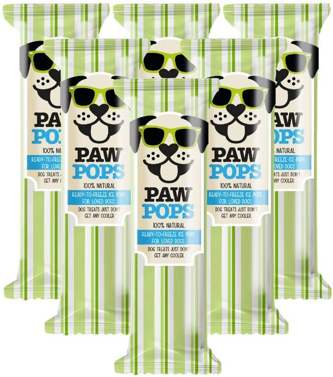 Woof & Brew Paw Pops Ice for Dogs 6 x 50ml