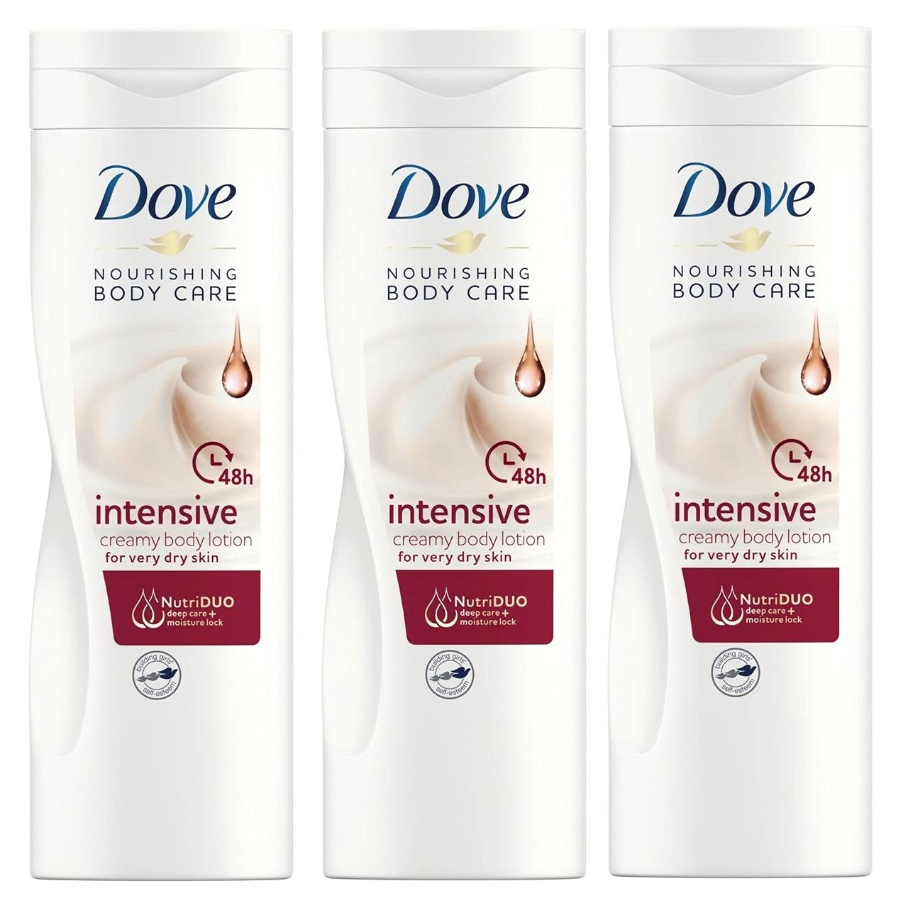 Dove Intense Nourishment Body Lotion 250 ml (Pack of 3)