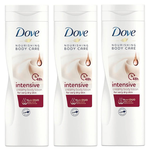 Dove Intense Nourishment Body Lotion 250 ml (Pack of 3)