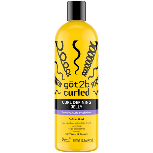 Got2b Schwarzkopf Curled Curl Defining Jelly 15 oz (425g)