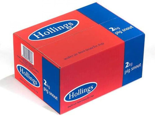 Hollings Pigs Snouts Bulk Natural Dog Chews 2kg