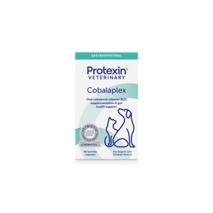 Protexin Cobalaplex For Dogs & Cats Cobalamin Supplement 60 Sprinkle Capsules