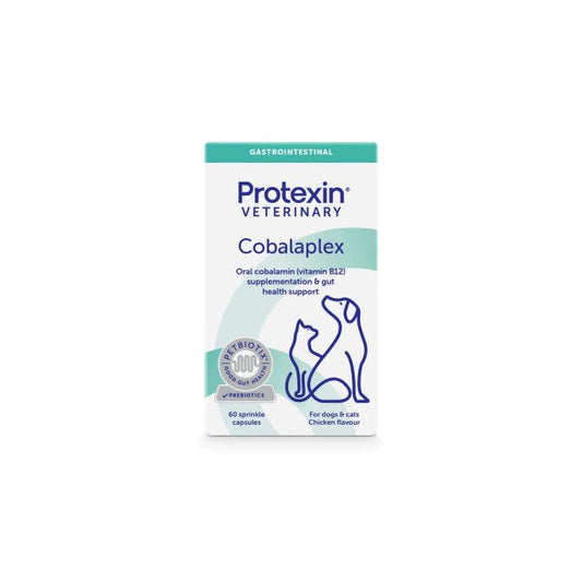 Protexin Cobalaplex For Dogs & Cats Cobalamin Supplement 60 Sprinkle Capsules