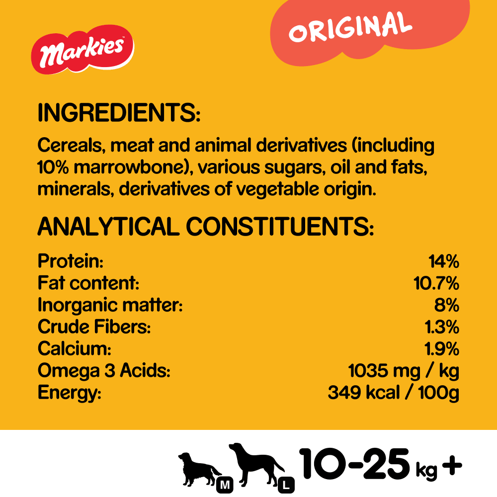 [Clearance Sale] Pedigree Markies Biscuits with Marrowbone Dog Treats 1.5kg