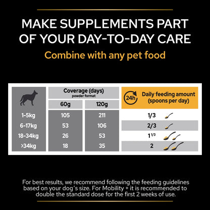 Pro Plan Adult and Senior Mobility Dog Supplement Powder 120g