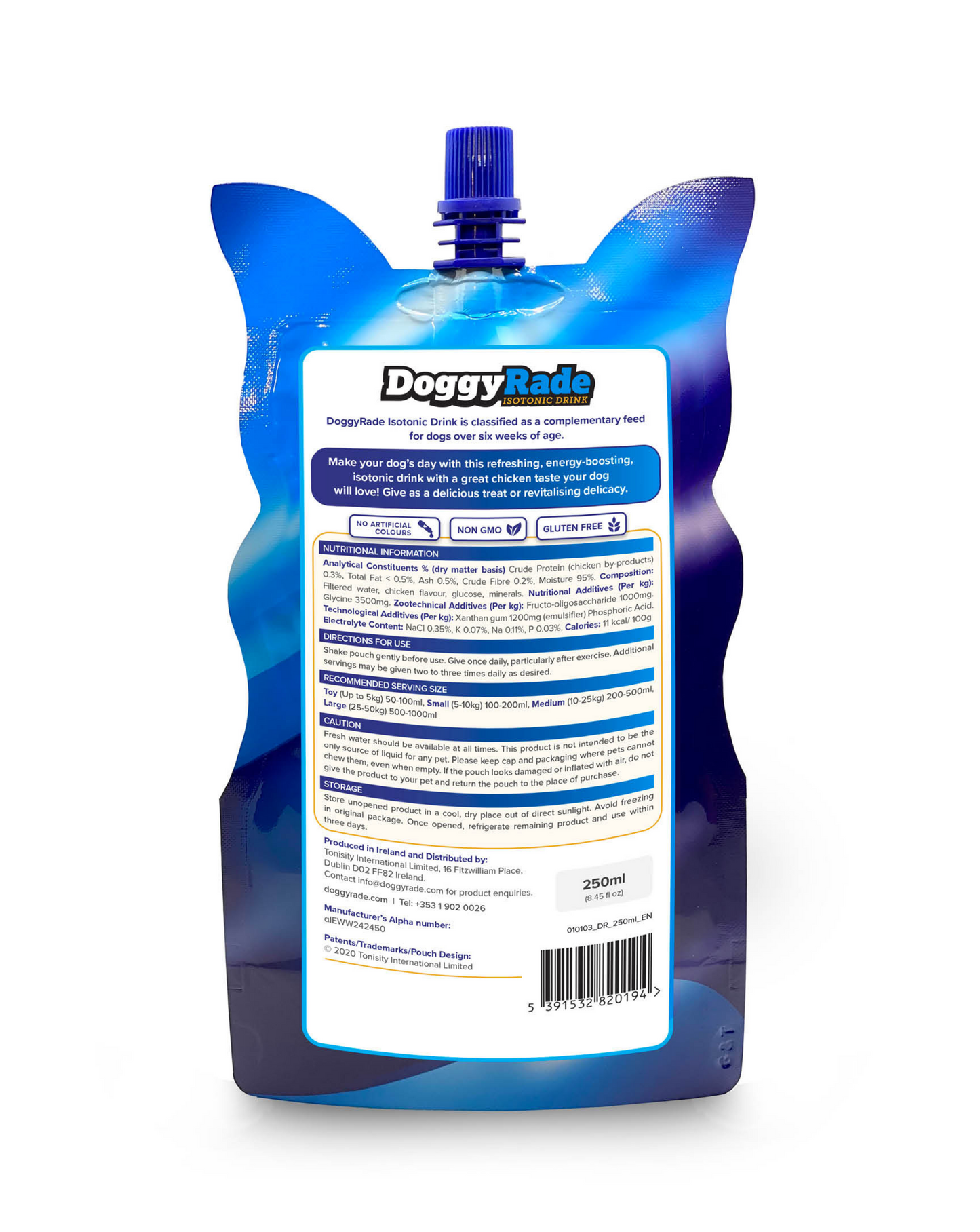 DoggyRade Prebiotic Isotonic Drink for All Dogs
