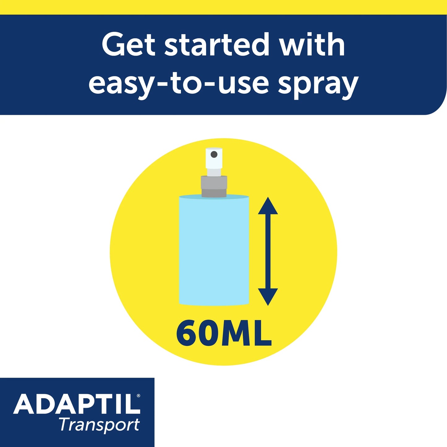 Adaptil Calming Transport Spray for Dogs 60ml