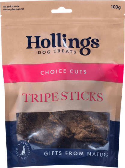 Hollings Sticks Tripe Bulk Natural Dog Chews 2.5kg
