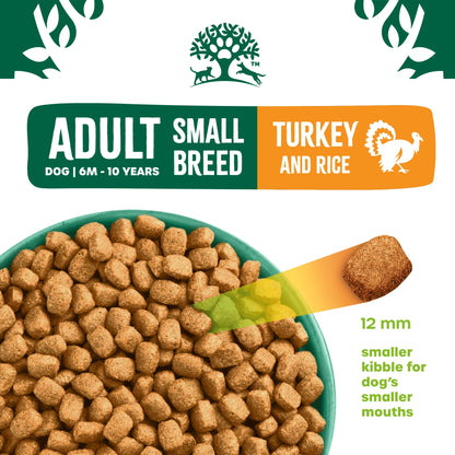 James Wellbeloved Adult Small Breed Turkey & Rice Dry Dog Food