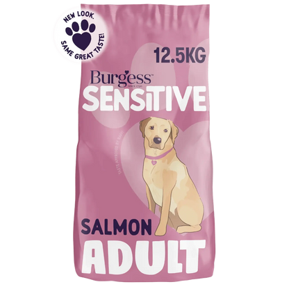 Burgess Sensitive Adult Salmon Dry Dog Food