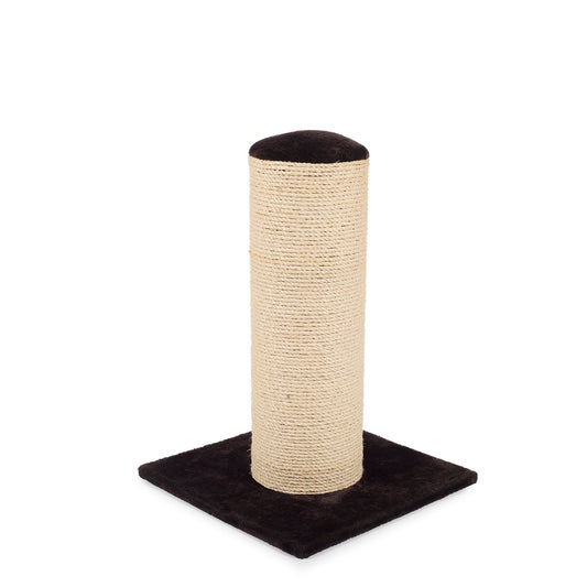 Ancol Fat Boy Cat Scratch Post Chocolate/Cream