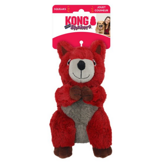 KONG Shakers Passports Red Squirrel Medium