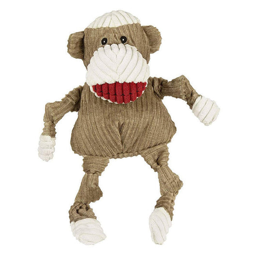 HuggleHounds Plush Sock Monkey Knottie Large