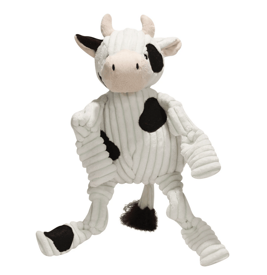 HuggleHounds Cow Knottie Small