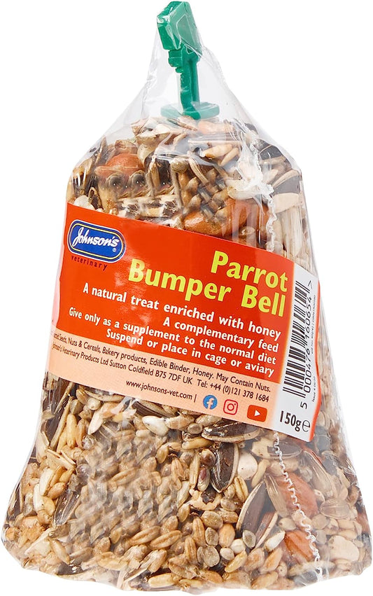 Johnsons Parrot Bumper Bells 150g