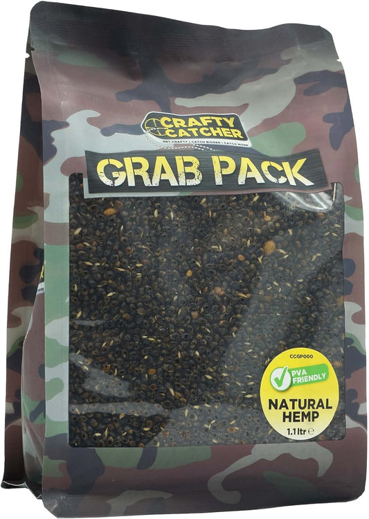 Crafty Catcher Prepared Particles Natural Hemp Grab Pack 1.1L