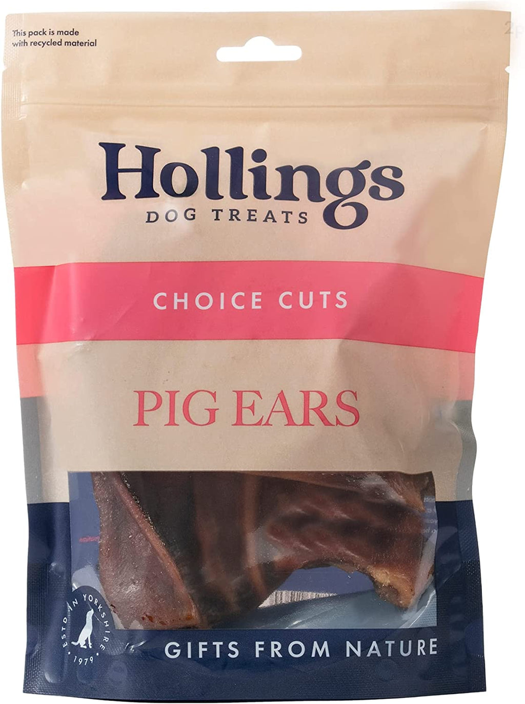 Hollings Pigs Ears 50 Pack