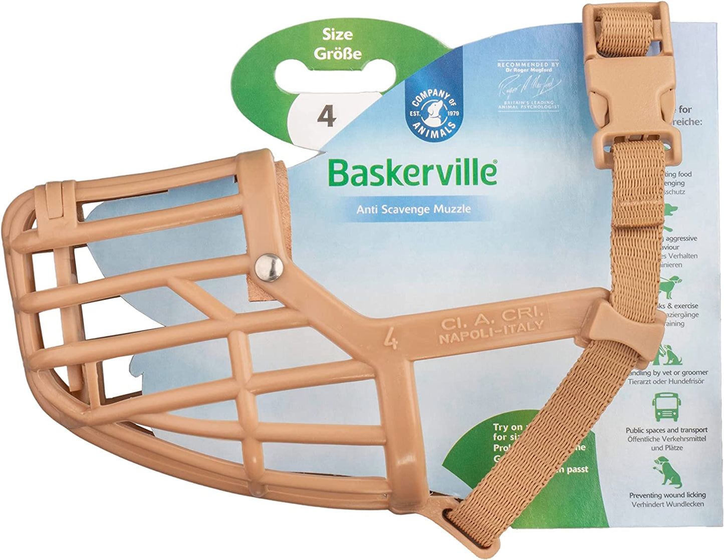 Company Of Animals Baskerville Anti Scavenge Muzzle