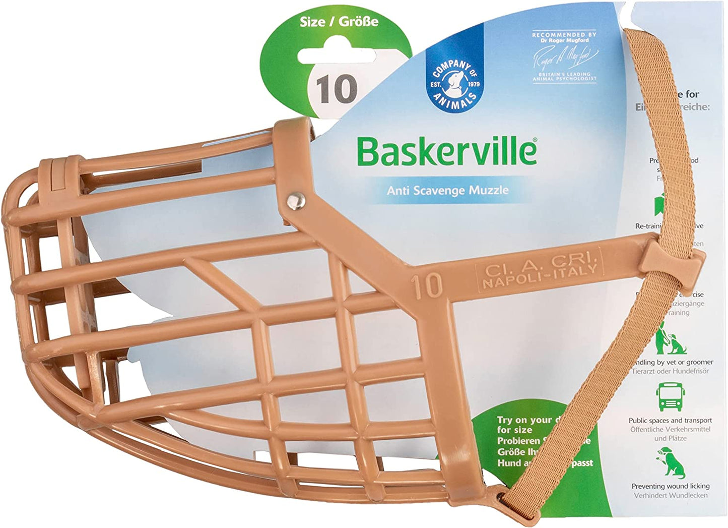 Company Of Animals Baskerville Anti Scavenge Muzzle