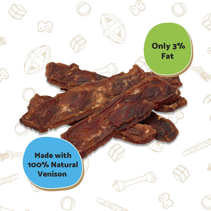 Good Boy Pawsley & Co Chewy Venison Steaks Dog Treats 80g