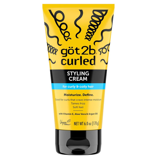 Got2b Schwarzkopf Curled Styling Cream 6 oz (170g)