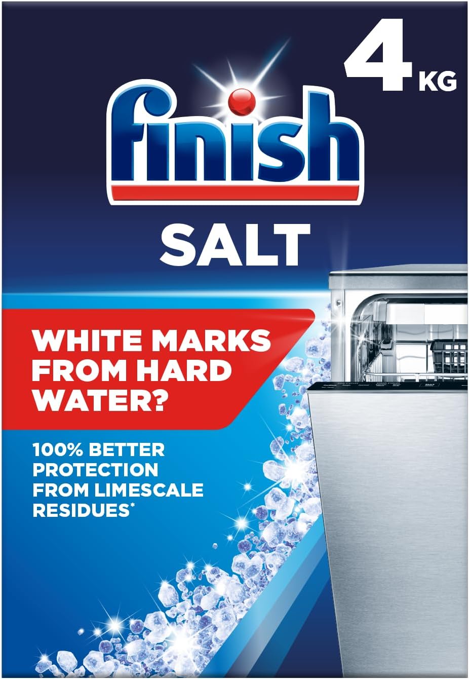 Finish dishwasher salt pack of 4kg