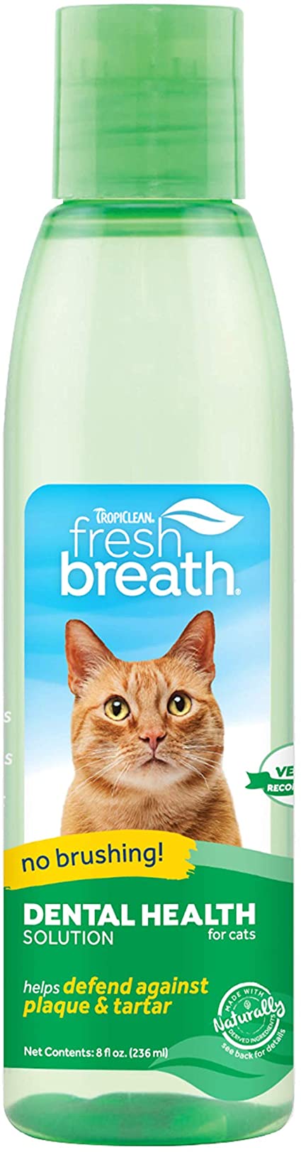 TropiClean Fresh Breath Cat Water Additive 236ml