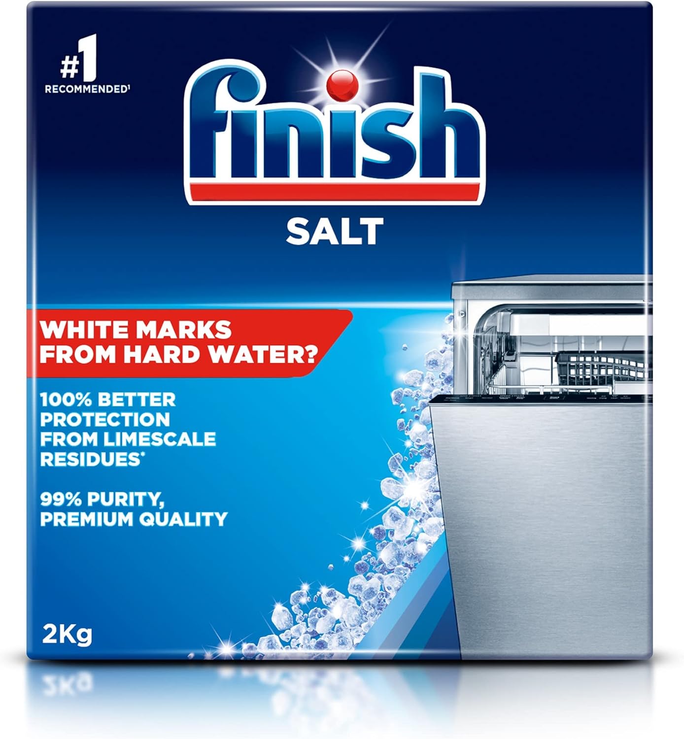 Finish Dishwasher Salt Helps Soften Water 2kg