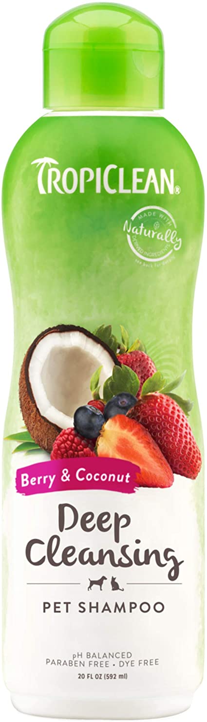 TropiClean Berry and Coconut Shampoo 592ml