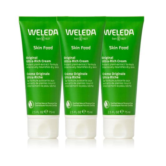 Weleda Skin Food Original Ultra-Rich Body Cream 75 ml (Pack of 3)