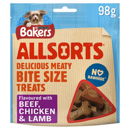 Bakers Allsorts Dog Treats 98g
