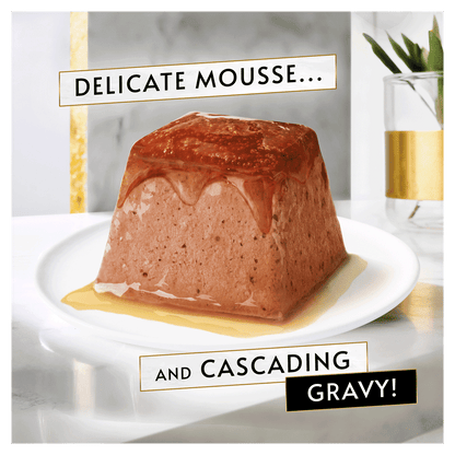 Gourmet Adult Revelations Mousse with Salmon Wet Cat Food 4 x 57g